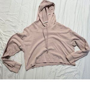 Pink loose hoodie